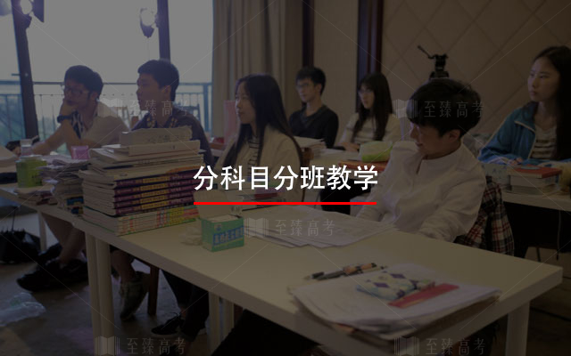 艺考生文化课分班教学
